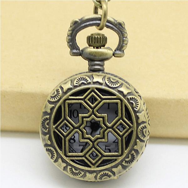SteamPunk Heavy Metal Carved Geometry Eight Angle FLIP