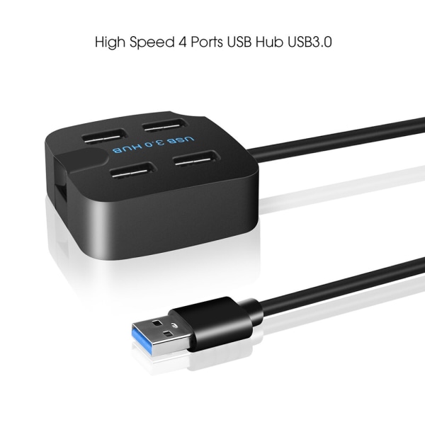 USB3.0 Hub High Speed 4 Port USB Hub USB Splitter Adapter