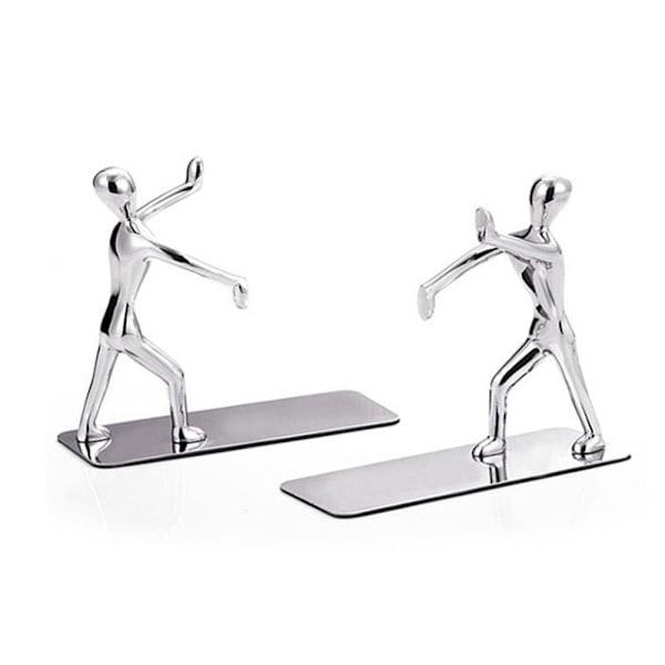Bokställ 2st Ljuvlig Kung Fu Figurine Hand Push Office