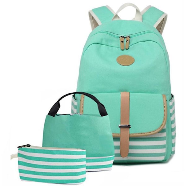 3st Pojkar Flickor Ryggsäck Skolväska Cooler Lunch Box Penna