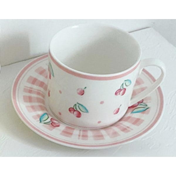Kreativ kaffemugg Tekopp Fat Set Praktisk tårta