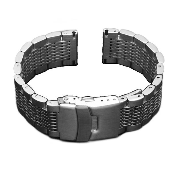 1 st bredd 20 mm band i rostfritt stål (endast tillbehör),