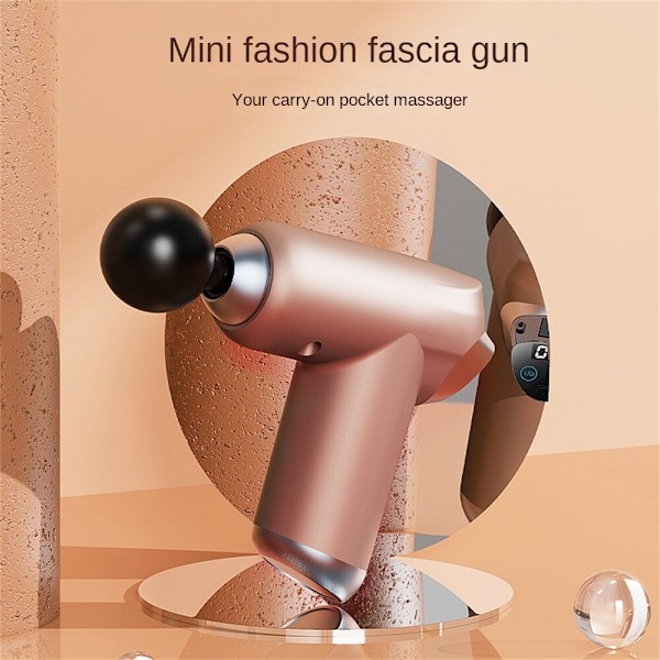 Plast Fascia Gun, Hållbar Tyst, Minska syrasvullnad, Låg Blue