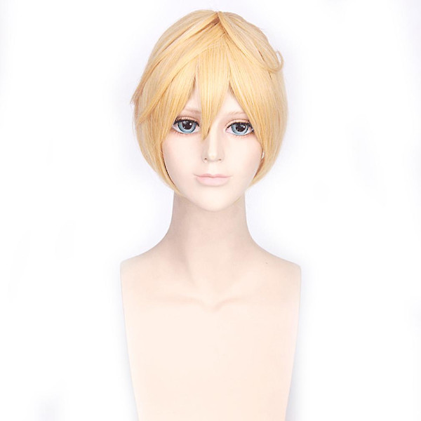 Peruk Cap Kagamine Rin Len Syntethår Peruker