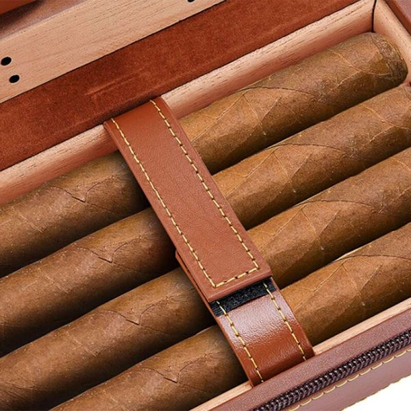 Cigarrförvaring Cigarr Humidors Cigarr Humidor Case Portable