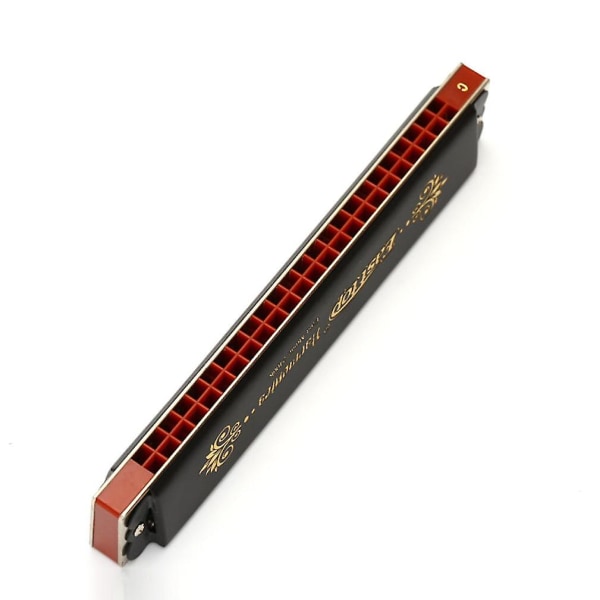 24 Hål Polyfoni Munspel Key Of C Harmonica Instrument