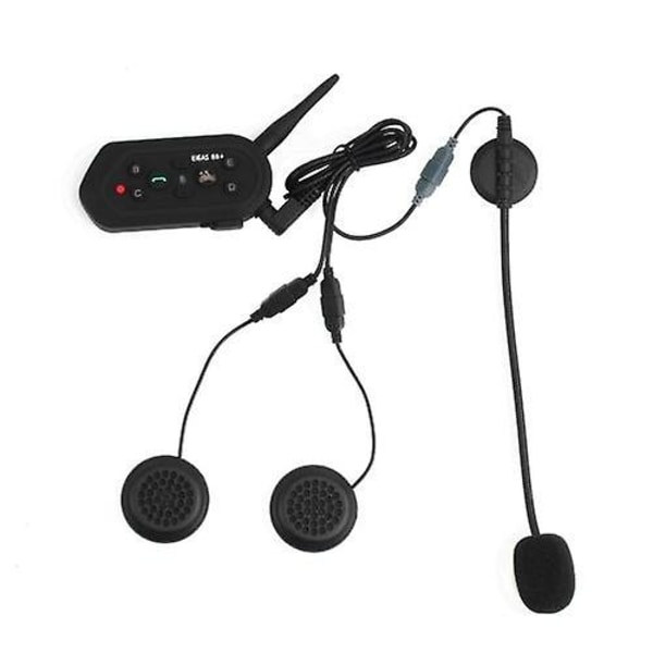 1200M EJEAS E6 Plus Bluetooth Motorcykel Intercom Headset