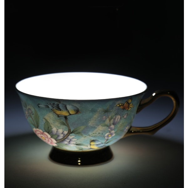 Europeisk stil lyx kaffekopp Porslin Present Cappuccino
