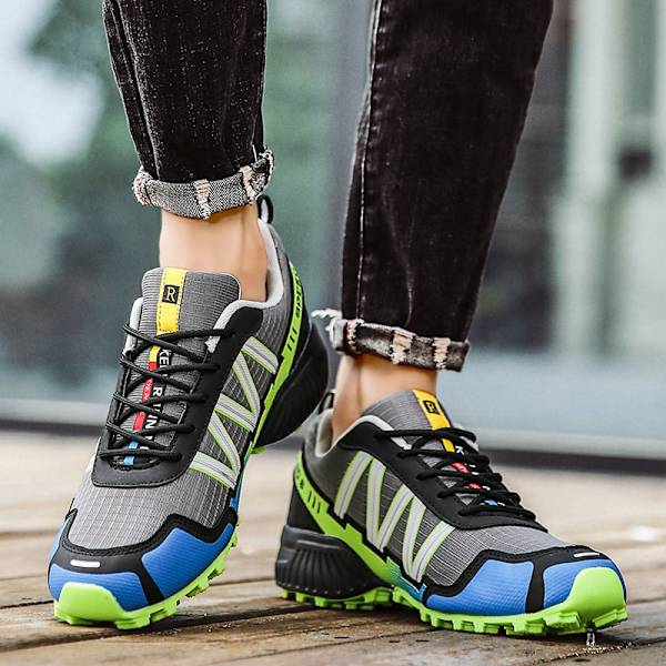 Män utomhus vandringsskor Klättring Sport Sneakers som andas