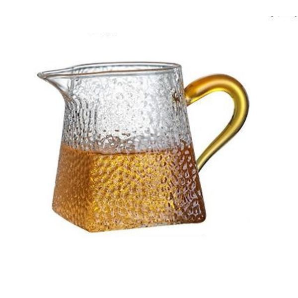 Värmebeständig hammare Teture glas tekanna Creative