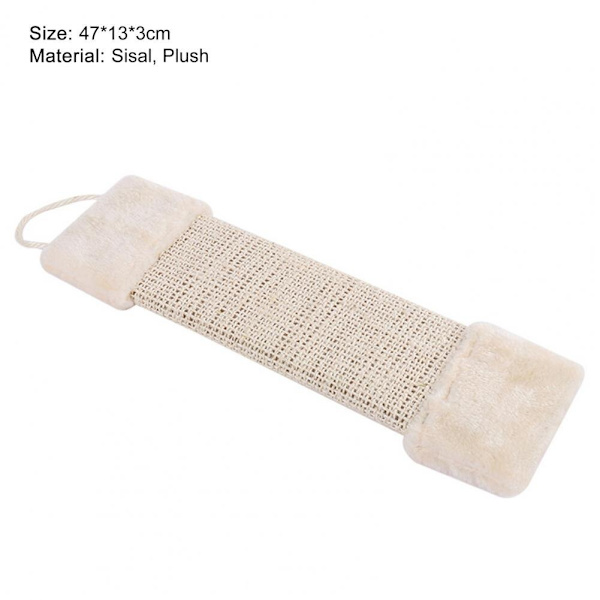 Ny stil hängande rektangulär Sisal Cat Scratching Board,
