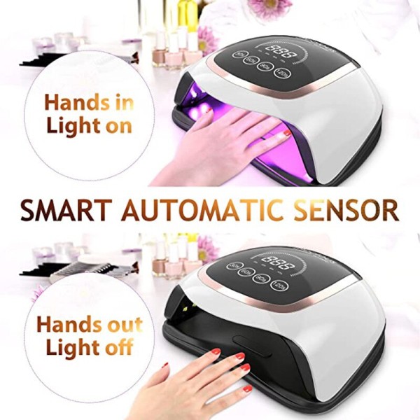 Led-ljus för spik-led-display Touch-knapp Ugnsgelnaglar