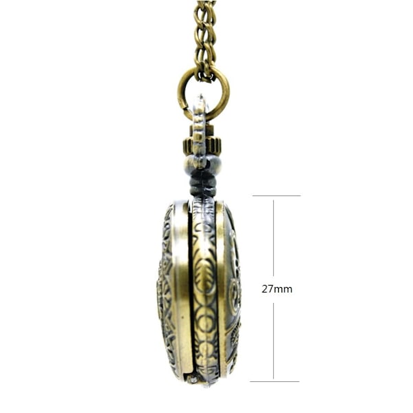SteamPunk Heavy Metal Carved Geometry Eight Angle FLIP