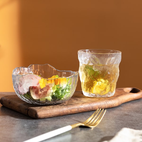 310 ml Creative transparent glasvattenkopp Cocktailkoppar