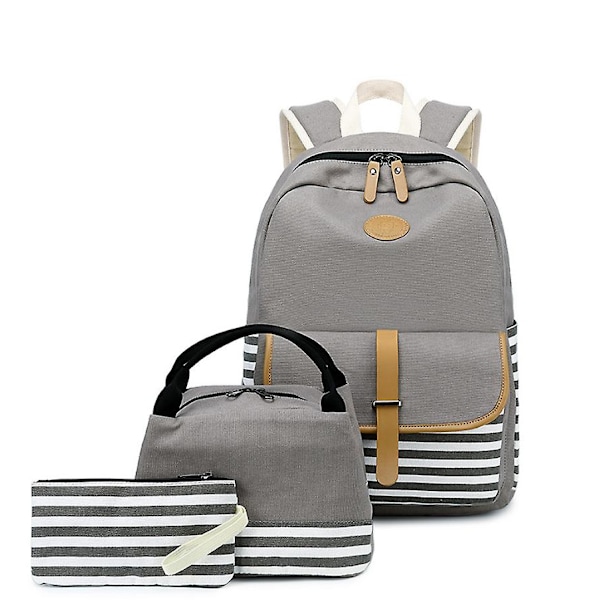 3st Pojkar Flickor Ryggsäck Skolväska Cooler Lunch Box Penna
