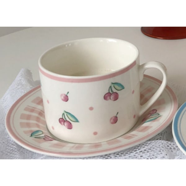 Kreativ kaffemugg Tekopp Fat Set Praktisk tårta