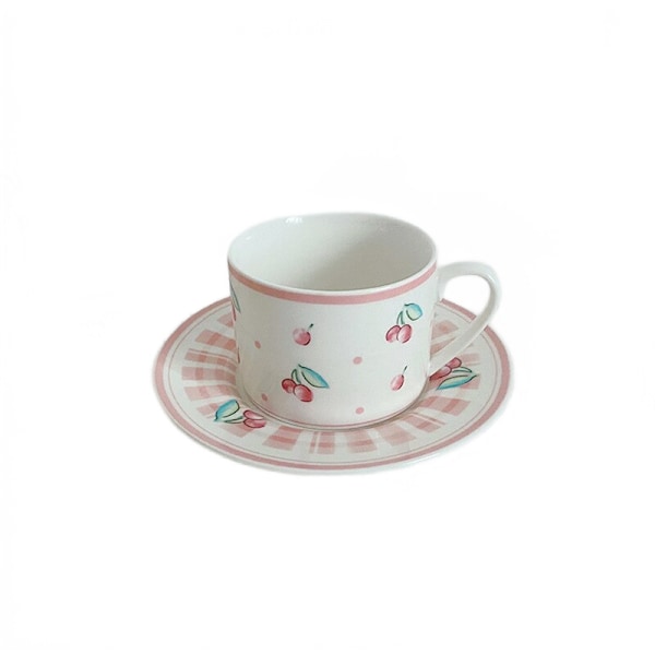 Kreativ kaffemugg Tekopp Fat Set Praktisk tårta