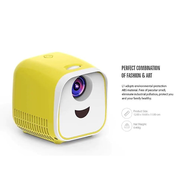 Vivibright L1 LCD-projektor 1000 Lumens Barnpresent