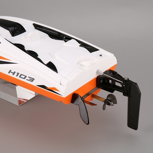 Rc Boat High Speed Racing Fjärrkontroll Båt Vänd Med