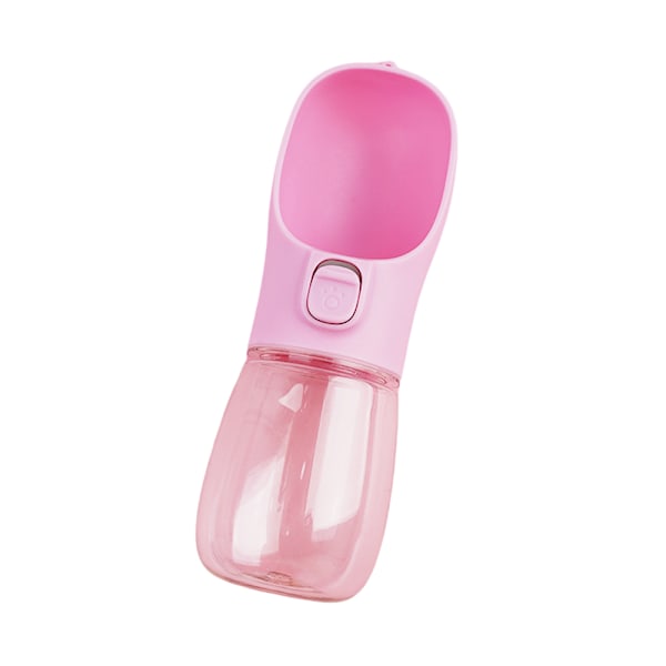 550ML plast resekopp för husdjur, multifunktionell, lämplig för Pink