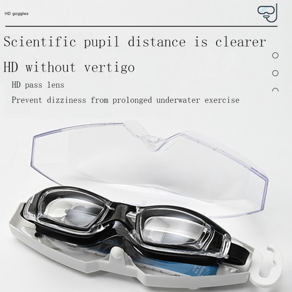 Random Style Goggles Simglasögon för vuxna, inget läckage Anti-UV Black