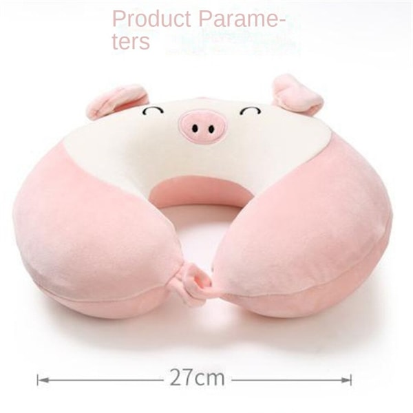 Memory Cotton U-formad kudde, Slow Rebound Compact,