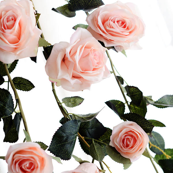 1,8 m simuleringsrosrotting, australiensisk sidenblomros Pink
