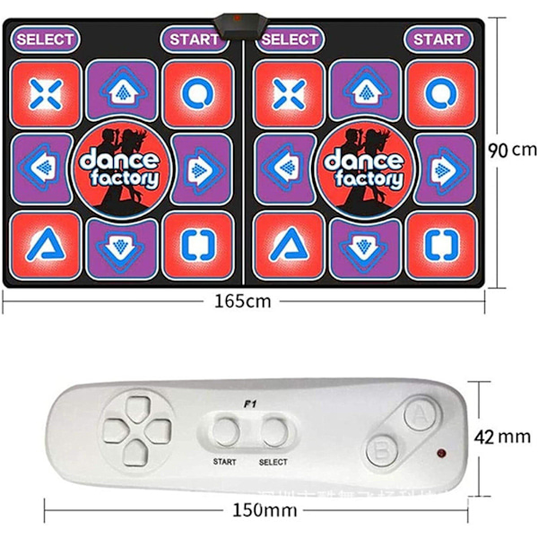 Dansmatta, Link TV/ USB Dansmatta, AV/HD HDMI, Utan