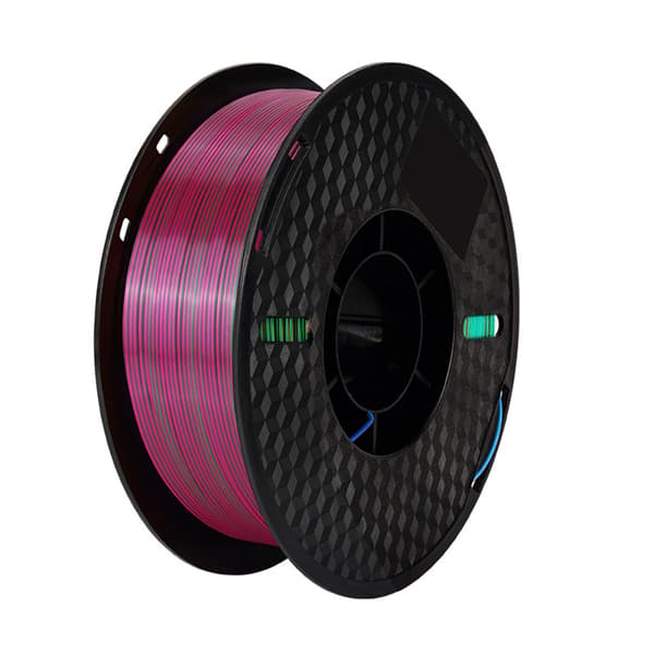 Hållbara 1000g Silkesfilament Trefärger för 3D-utskrift 1,75 mm Diameter