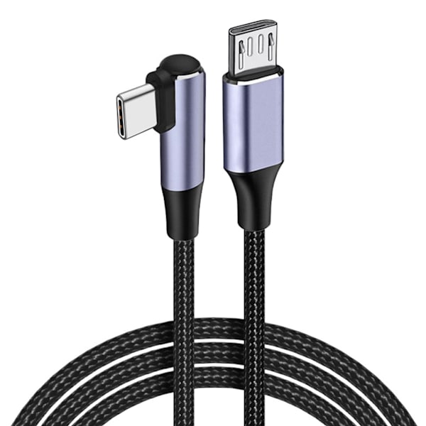 Type C til Micro USB ladekabel strømdataoverføring høyhastighetslading