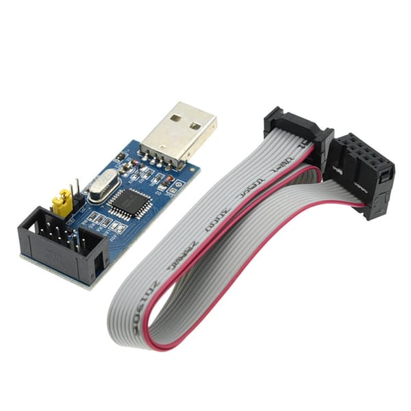 Hurtig AVR USB ISP-programmør med automatisk genoprettende overstrømsbeskyttelse