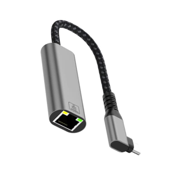 USB C til Ethernet Adapter 10/1000Mbps Netværksadapter RJ45 til USB C LAN