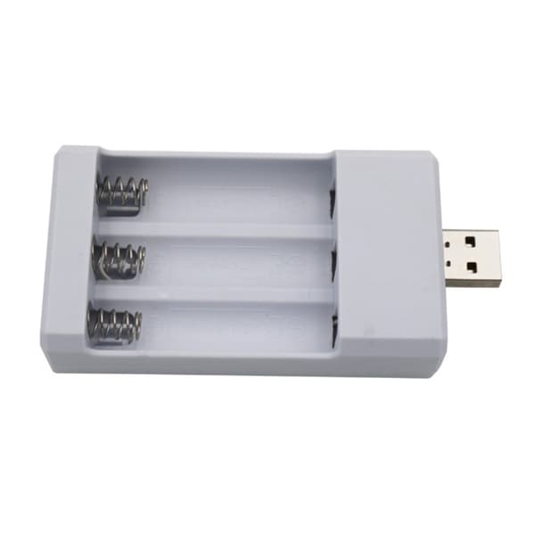 3-spors adapter for AA AAA oppladbart batteri hurtiglader batterilading