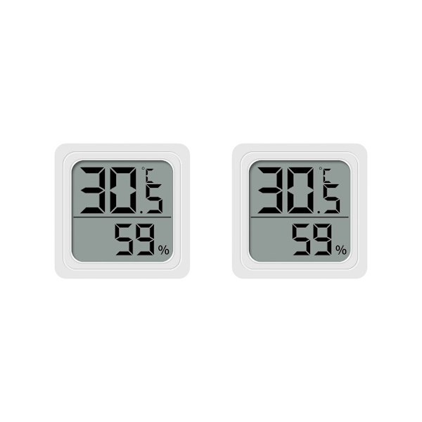 Digitalt innendørs klimaovervåking Hygrometer Termograf Live Data Display