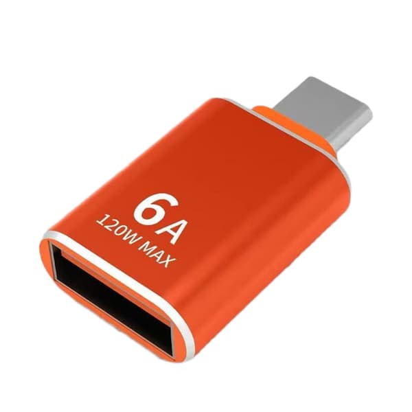 Bærbar metall Type C til USB-omformer Type C hann til USBA hunnadapter