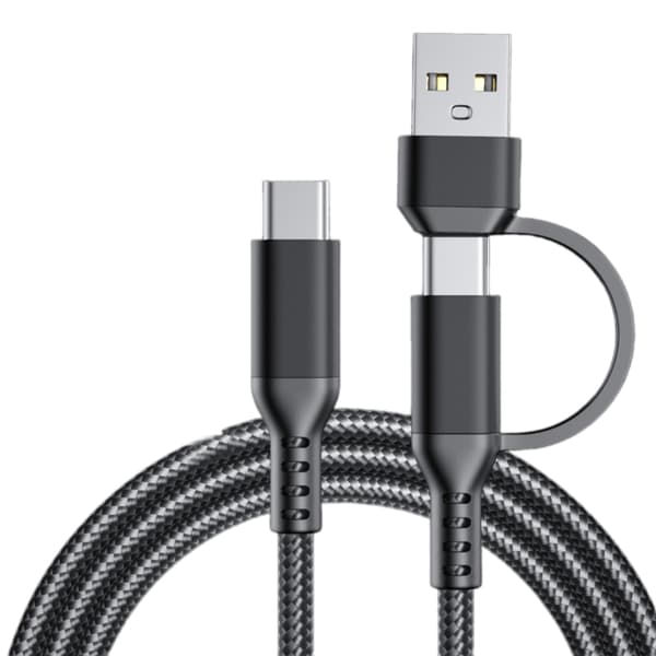 Typ C/USB Hane till Typ C Hane Kontakter Kabel 60W Laddningskabel Datakabel