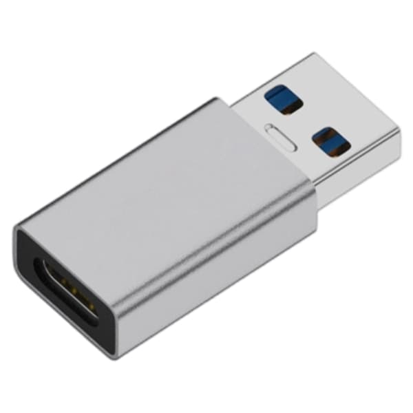 Databeskyttelsesadapter Metallkonstruksjon Datablokker USB / Type C-port