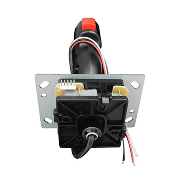 Arcadspelskabinett Mini-Grap Flight Joystick Trigger Topp Eldknapp Vibration