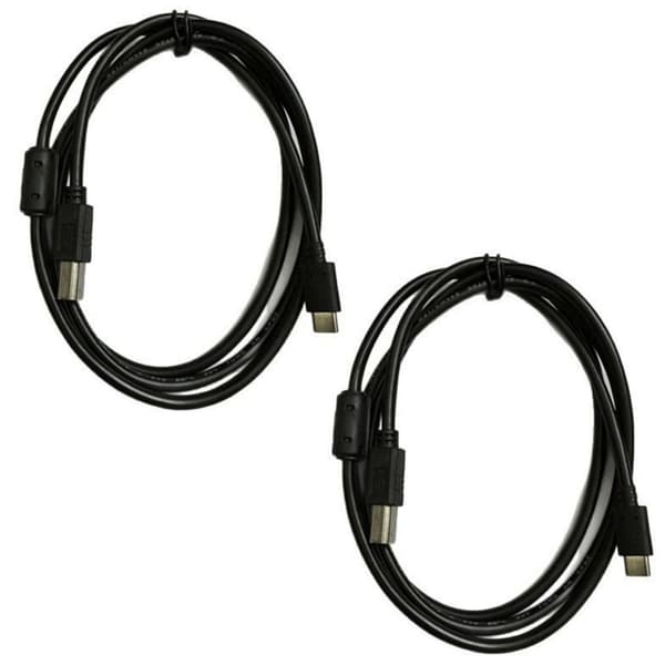 USB Type C til USB B 2.0 skriverdatakabel, flere lengdealternativer tilgjengelig
