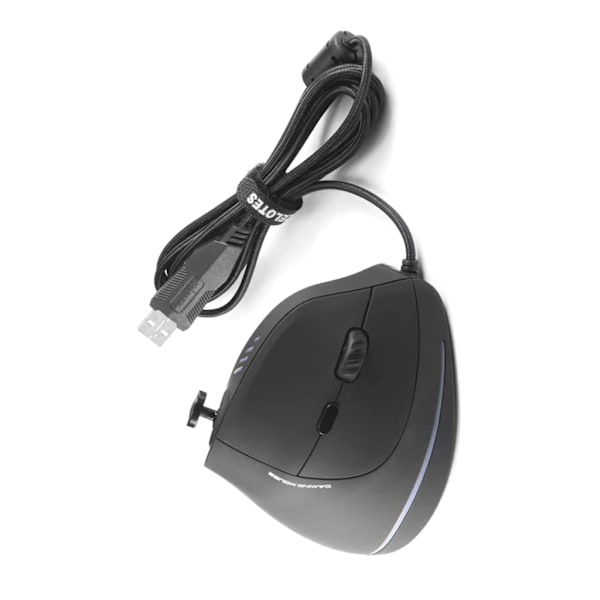 Ergonomisk spillmus Programmerbare knapper Vertikal spillmus