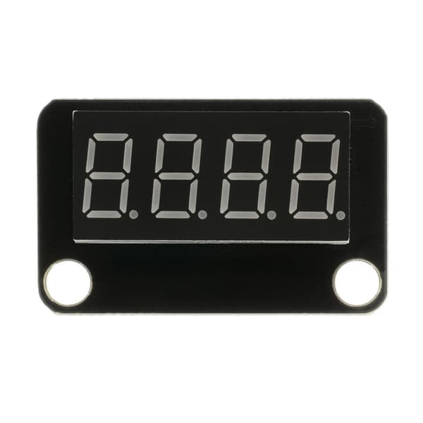 4-siffrig LED-display som underlättar snabb installation i pedagogiska demonstrationer