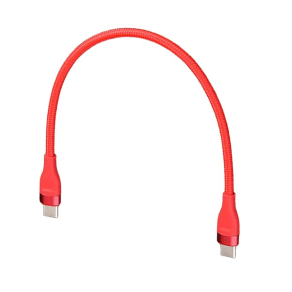 Kort USB C til USB C ladekabel, Type C ladekabel hurtiglading 66W