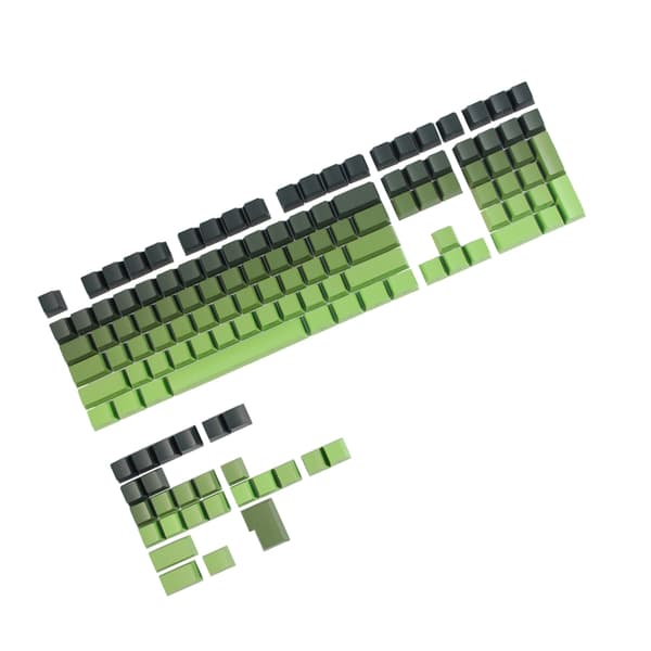 PBT-taster OEM-profil Grønne gradienter 133 taster Erstatning