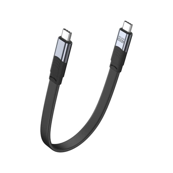 Tehokas USB4 litteä datakaapeli 40Gbps nopeus 8K-resoluution video