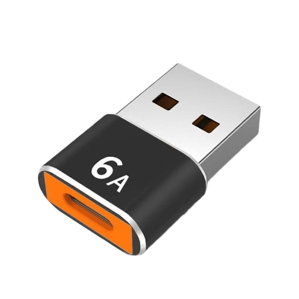 Bærbar metal Type C til USB-konverter Type C han til USBA hun-adapter