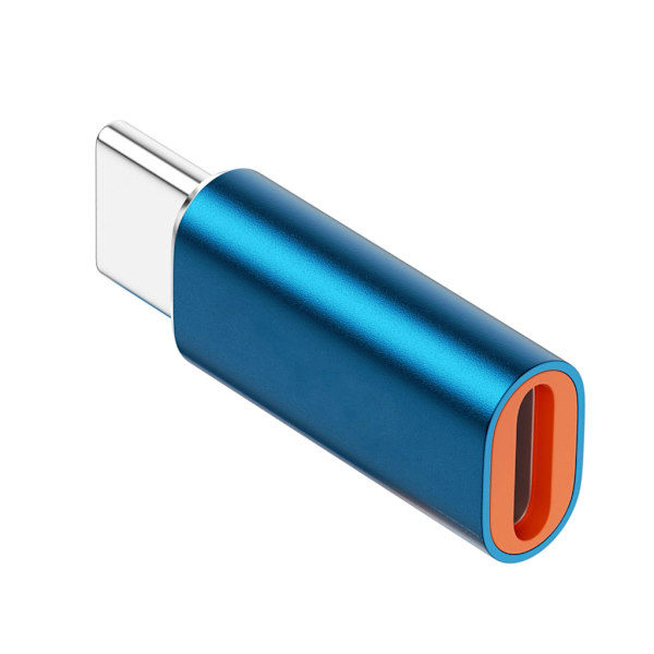 Lightning til USB C hunn-adapter, støtte for flere enheter, solid metallkapsling