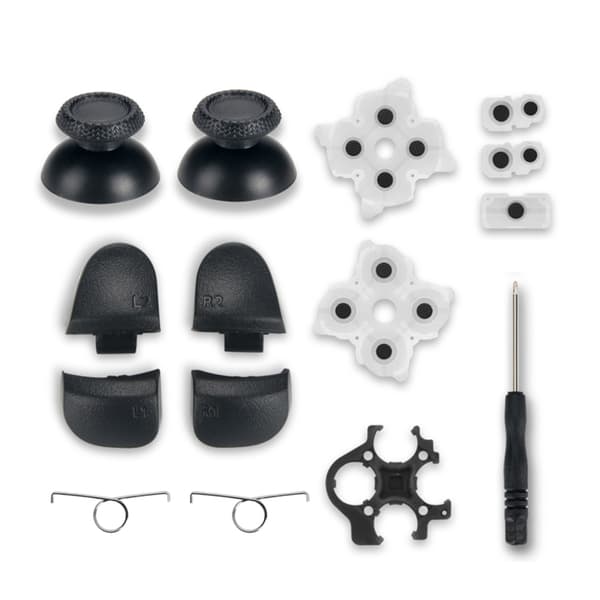 R2-L2 L1-R1 Trigger-Knappar Mod Kit Passar för Handkontroll Analog Spak-Hatt