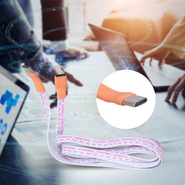 USB C Förlängningskabel 480Mbps Överföring 10W Laddning För Hobbyutrustning 1.5m