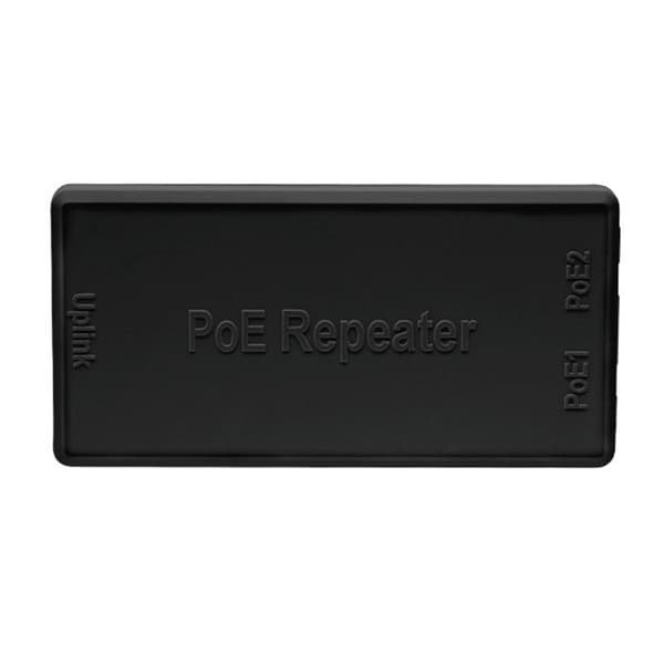 Snabb Ethernet Power over Ethernet Switchning 2 Portar 100Mbps 1000Mbps Stöd Utrymmesbesparing