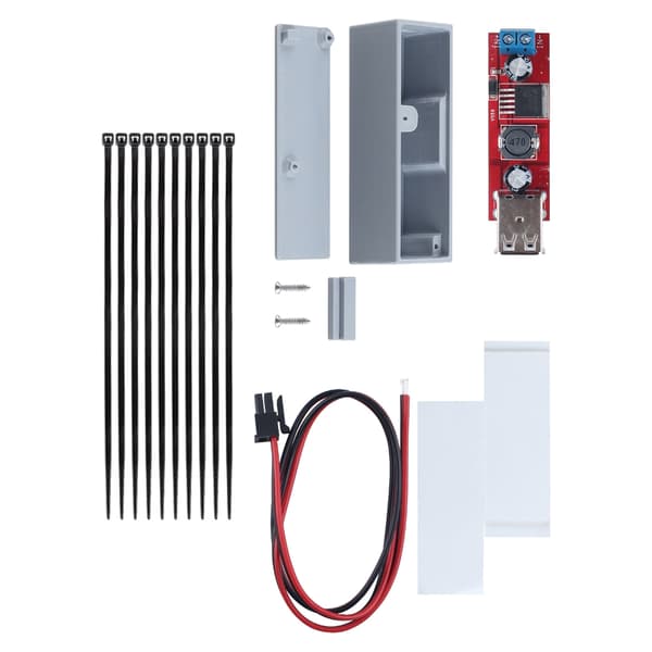 Pladsbesparende 2-ports USB-udvidelseshubadaptererstatning til 3D-printer